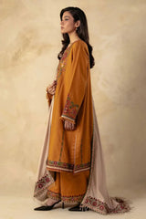 ZARA SHAHJAHAN KARANDI UNSTITCHED EMB 3PC