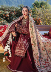 HUSSAIN REHAR DHANAK UNSTITCHED EMB 3PC