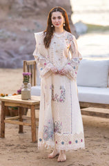 Qalamkar - Summer 3PC Lawn Embroidered Suit