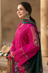 QalamKar -Summer 3PC Chikenkari Lawn Emb Suit