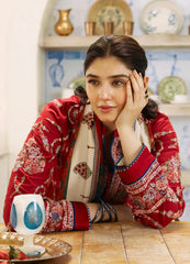 ZARA SHAHJAHAN LUXURY UNSTITCHED EMB 3PC