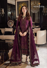 ASIM JOFA DHANAK UNSTITCHED EMB 3PC