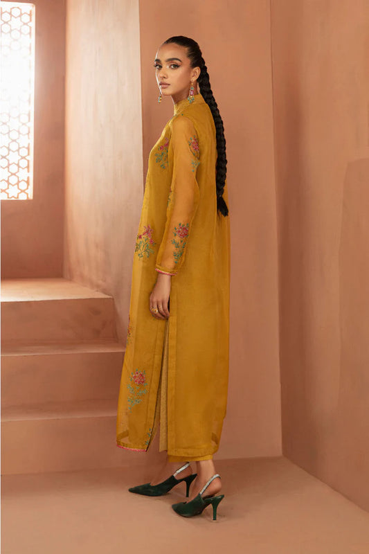 MARIA.B ORGANZA UNSTITCHED EMB 2PC