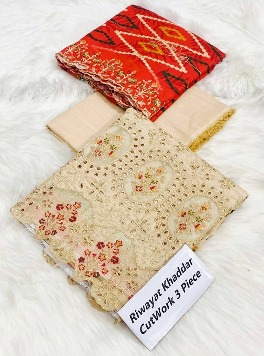 Raiwayat 3pc Pure Khadar