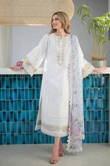 NIMSAY LAWN LUXURY UNSTITCHED EMB 3PC