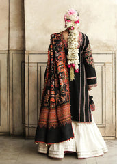 HUSSAIN REHAR DHANAK UNSTITCHED EMB 3PC