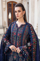 Maria b DHANAK PREMIUM UNSTITCHED EMB 3PC
