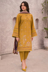Jazmin DHANAK PREMIUM UNSTITCHED EMB 3PC