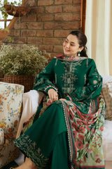 ZARA SHAHJAHAN DHANAK UNSTITCHED EMB 3PC