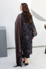 BAROQUE DHANAK PRINTED UNSTICHED 3PC
