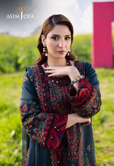 ASIM JOFA LAWN LUXURY UNSTITCHED EMB 3PC