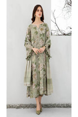 BAROQUE KARANDI PRINTED UNSTICHED 3PC