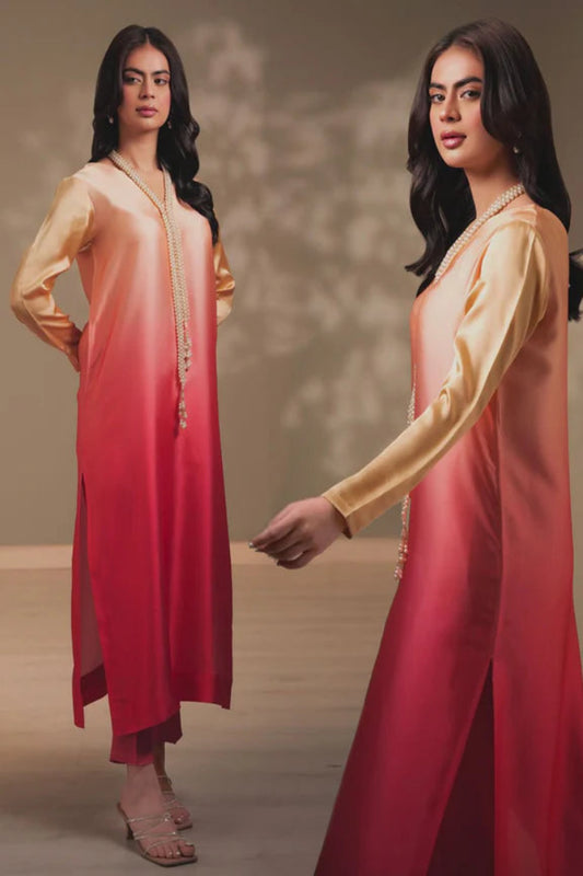 Shamoze Silk Digital 3pc Unstitched Suit 30