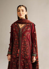 HUSSAIN REHAR DHANAK UNSTITCHED EMB 3PC