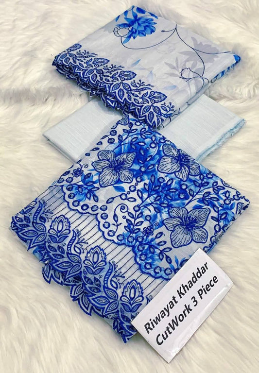 Raiwayat 3pc Pure Khadar