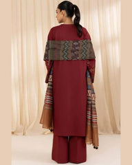 SAPPHIRE DHANAK LUXURY UNSTITCHED EMB 3PC