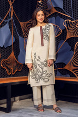 RANG RASIYA KARANDI UNSTITCHED EMB 2PC