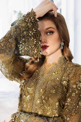 MARIA.B CHIFFON UNSTITCHED EMB SUIT D-08