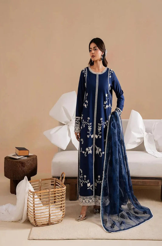 MARYAM MARIA LAWN LUXURY UNSTITCHED EMB 3PC