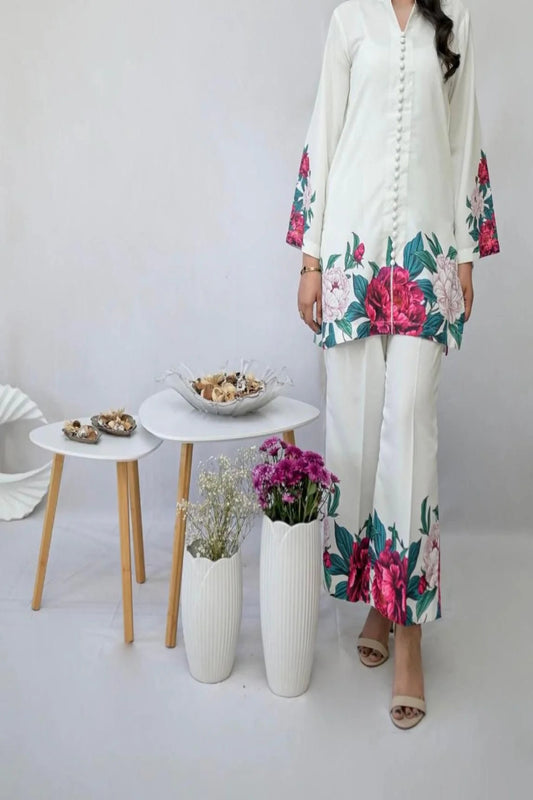 DIGITAL PRINT 3PC SILK UNSTITCHED SUIT 11