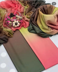 Shamoze Silk Digital Tye ‘N’ Dye 3pc Unstitched Suit -21
