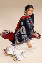 JAZMIN DHANAK PREMIUM UNSTITCHED EMB 3PC