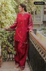 URGE- SUMMER 2PC LAWN EMBROIDERED