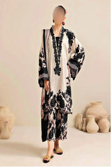 Shamoze Silk Digital Tye ‘N’ Dye 3pc Unstitched Suit -10