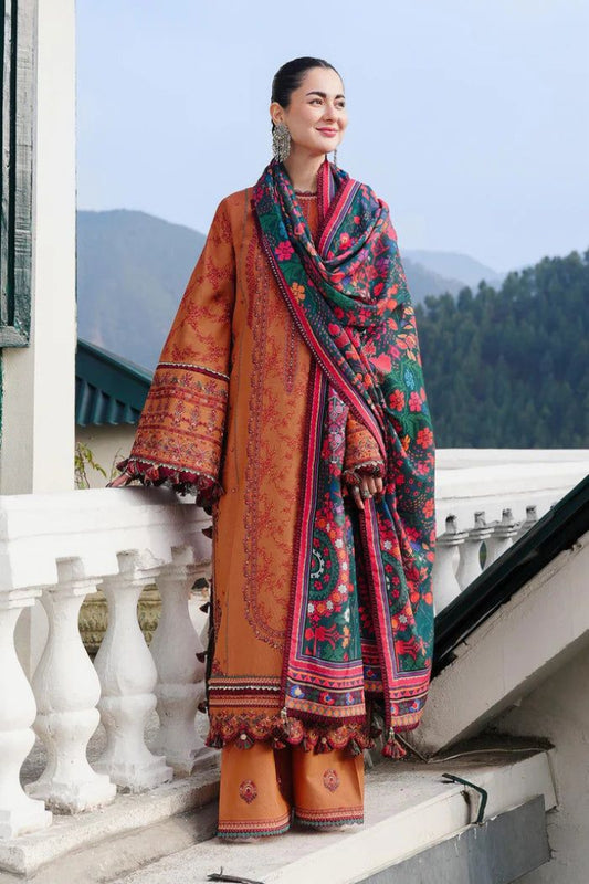 BRAND NAME HUSSAIN REHAR WEAR BY THE GORGEOUS PAKISTANI ACTRESS HANIA AMIR
