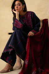 ZARA SHAHJAHAN DHANAK UNSTITCHED EMB 3PC