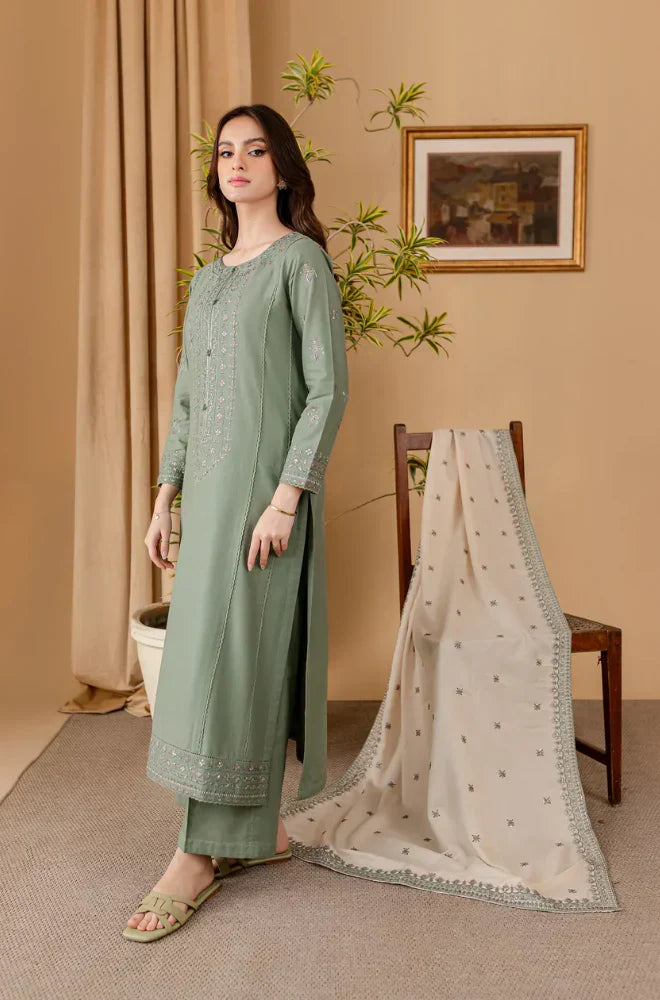 BATIK - Summer 3PC Lawn Embroidered Suit