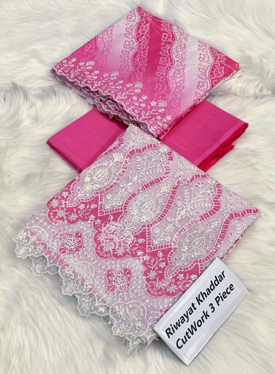 raiwayat 3pc Pure Khadar