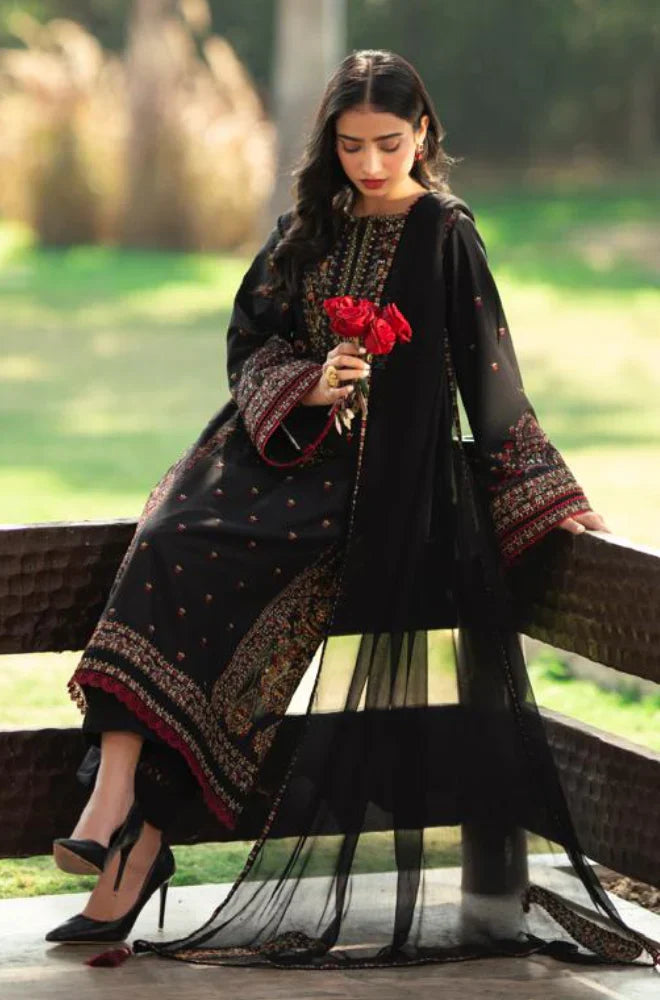 Zara Shahjahan - Summer 3PC Lawn Emb Suit -