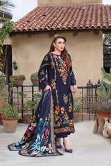 ANEELAS LAWN UNSTITCHED EMB 3PC