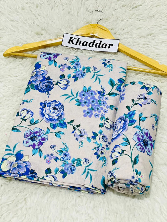 Khaddar All Over Printed 2pc D-50
