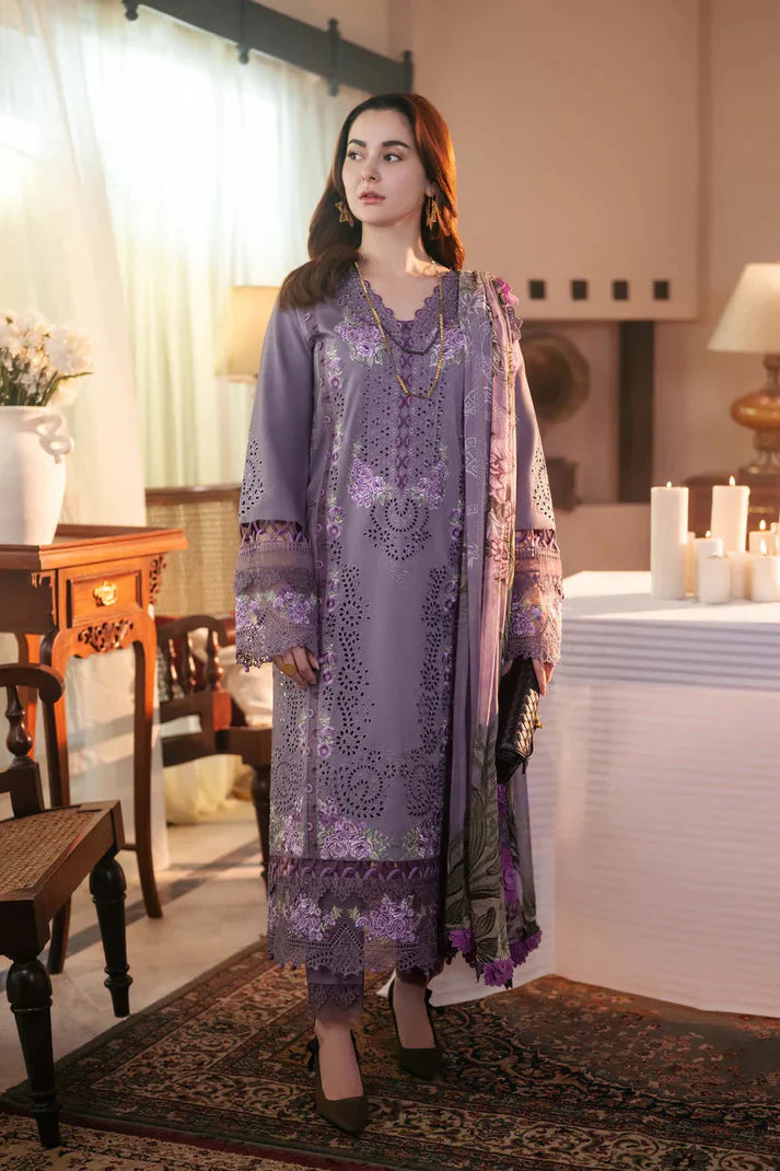 ZARA SHAHJAHAN DHANAK UNSTITCHED EMB 3PC
