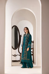 Sobia Nazir -Summer 3PC Lawn Emb Suit