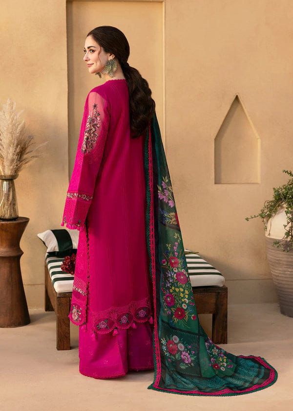 SAIRA RIZWAN DHANAK UNSTITCHED EMB 3PC