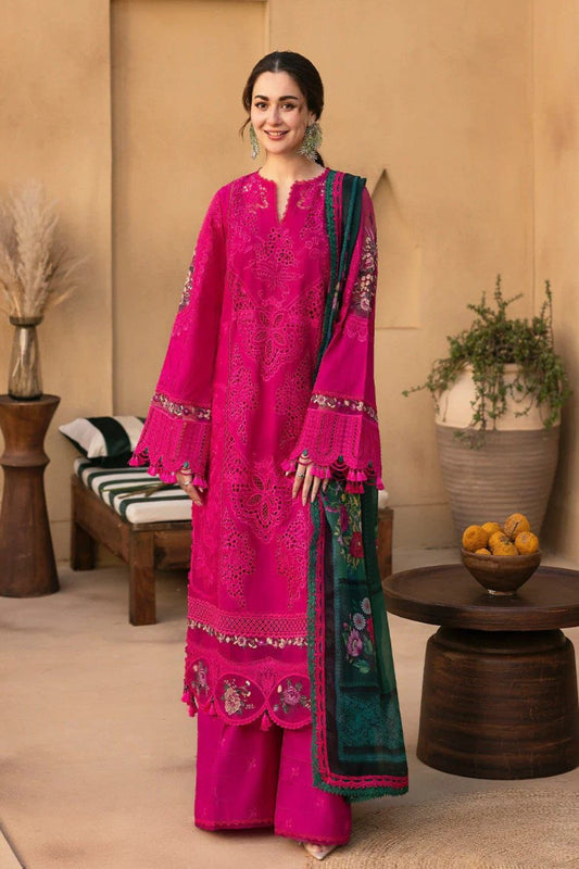 SAIRA RIZWAN DHANAK UNSTITCHED EMB 3PC