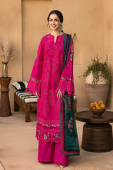 SAIRA RIZWAN DHANAK UNSTITCHED EMB 3PC