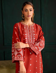 BATIK DHANAK PREMIUM UNSTITCHED EMB 2PC