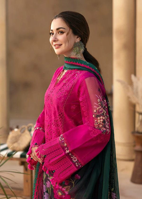 SAIRA RIZWAN DHANAK UNSTITCHED EMB 3PC