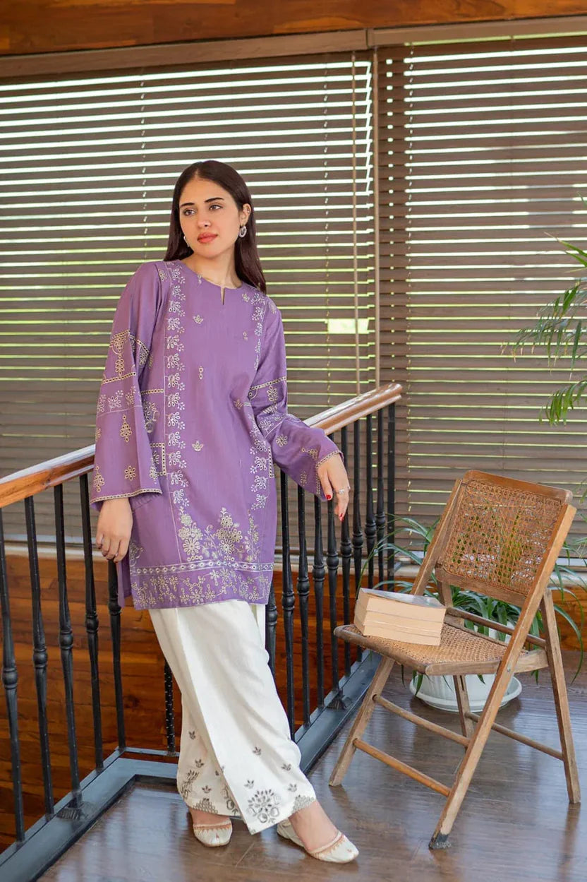 UGRE LAWN LUXURY UNSTITCHED EMB 2PC