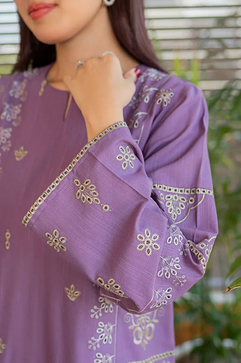 UGRE LAWN LUXURY UNSTITCHED EMB 2PC