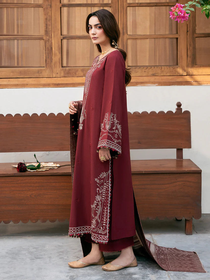 IZEL LAWN LUXURY UNSTITCHED EMB 3PC