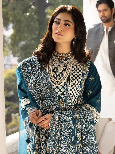 MAHNUR | SELENE | UNSTITCHED LAWN 3PC