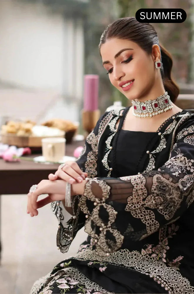 Asim Jofa - Summer 3PC Lawn Emb Suit