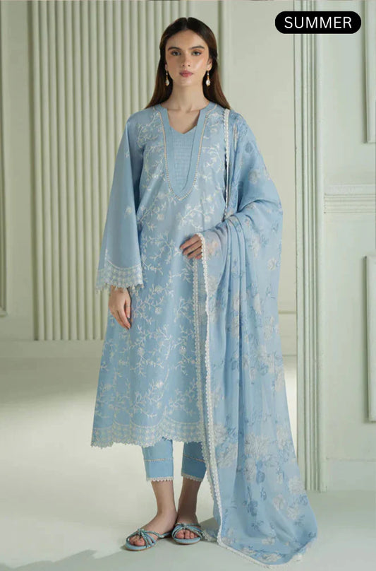 Cross Stitch - Summer 3PC Lawn Emb Suit