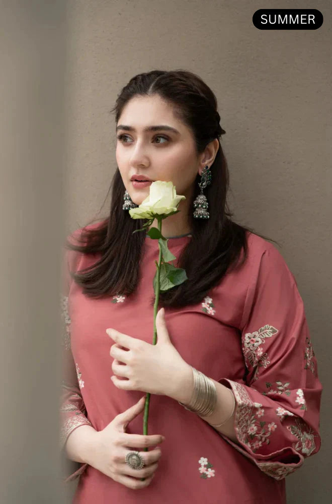 Urge -Summer 2PC Lawn Embroidered