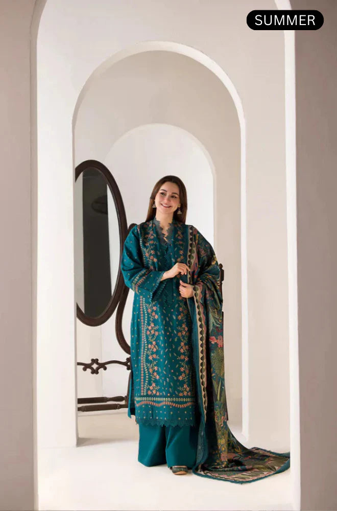 Sobia Nazir -Summer 3PC Lawn Emb Suit